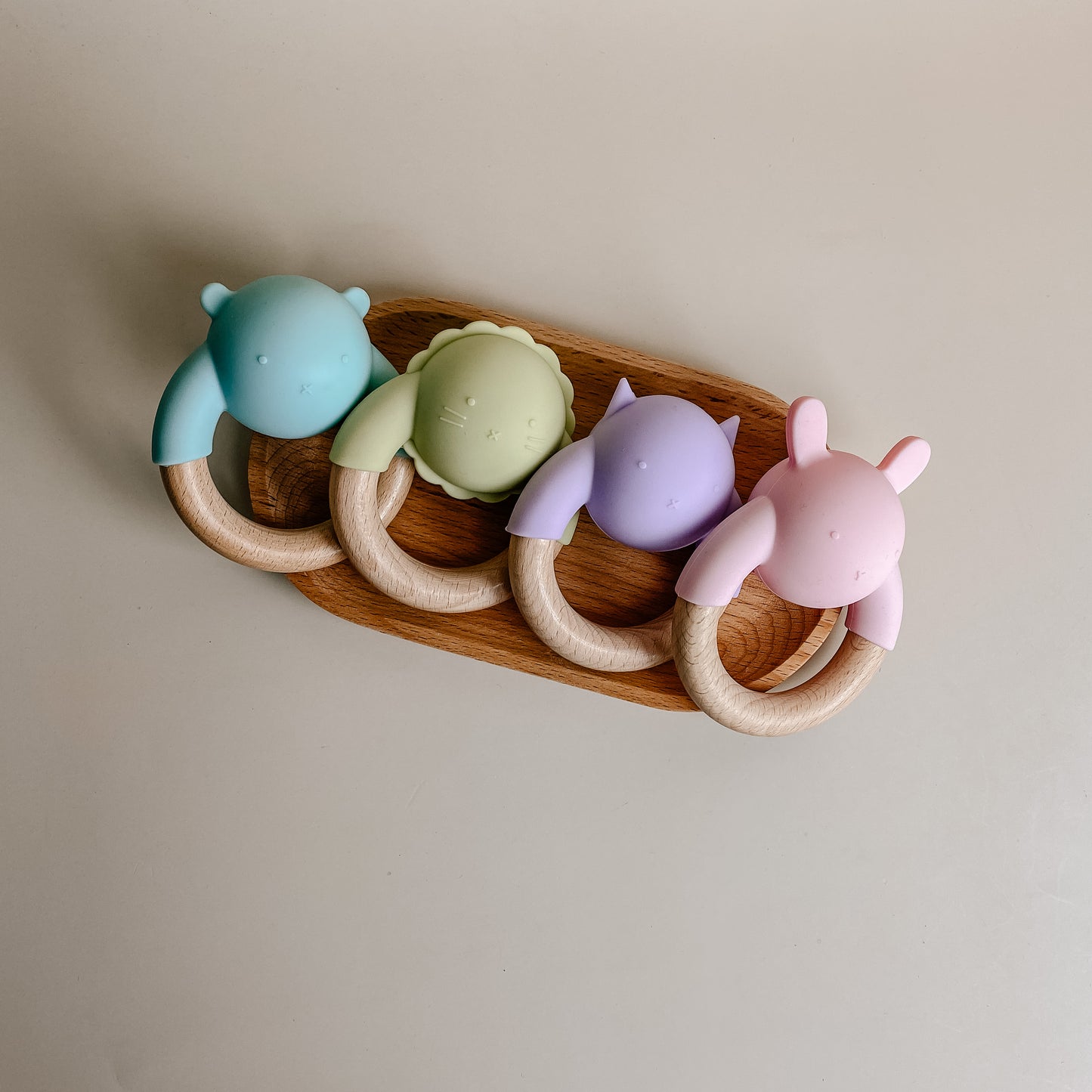 Silicone Animal Rattle Ring – Hoshi Baby Philippines