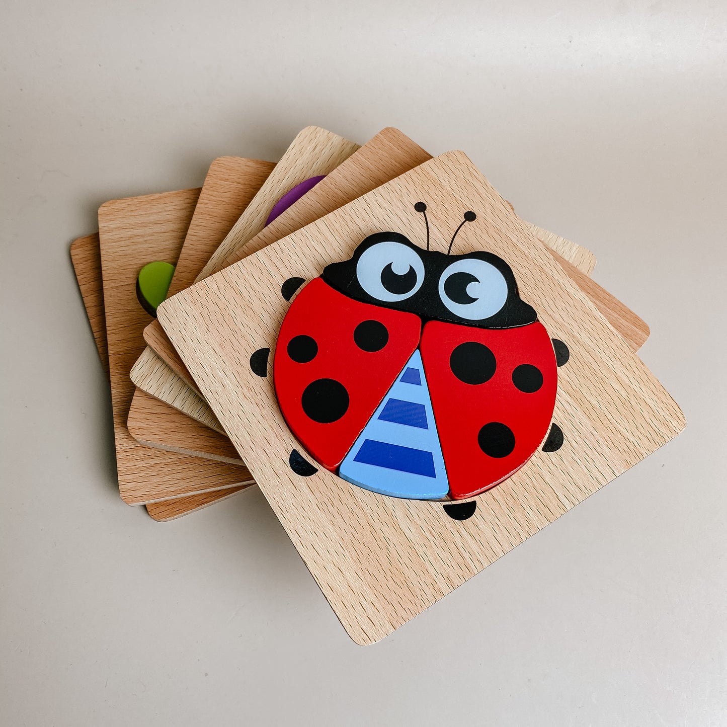 Wooden 3D Jigsaw Puzzle Board